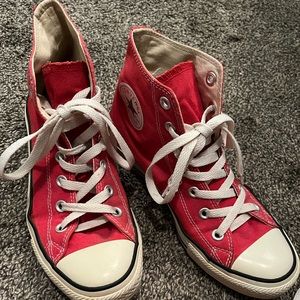 red high top converse